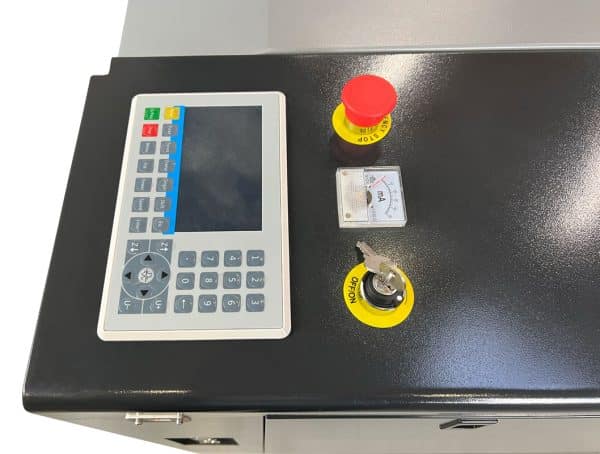 CO2 laser machine productie - bedieningspaneel