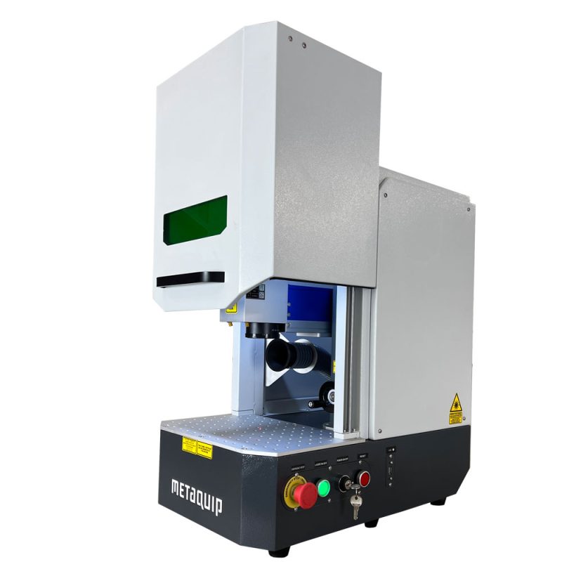 Machine de gravure laser à fibre de bureau Lite - ouverte